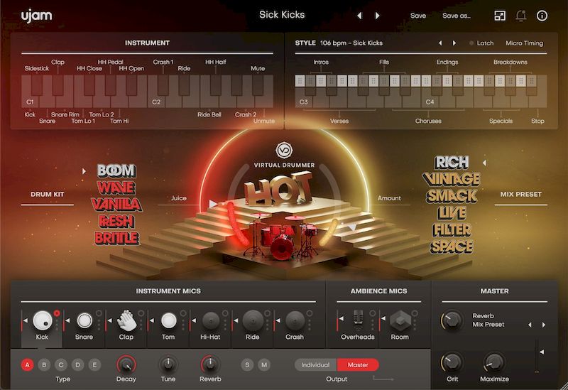 uJAM Virtual Drummer HOT