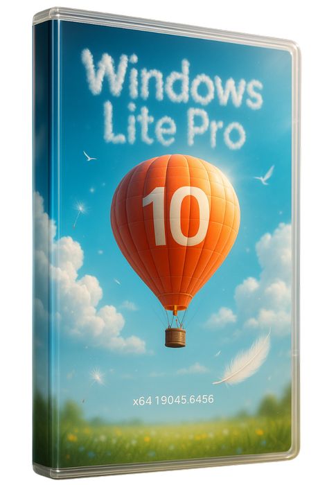 Виндовс 10 22H2 легкая профессиональная сборка (x64_2 ГБ)