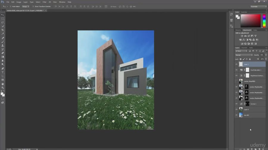 Создаем дом в лесу с помощью 3DS MAX и VRAY