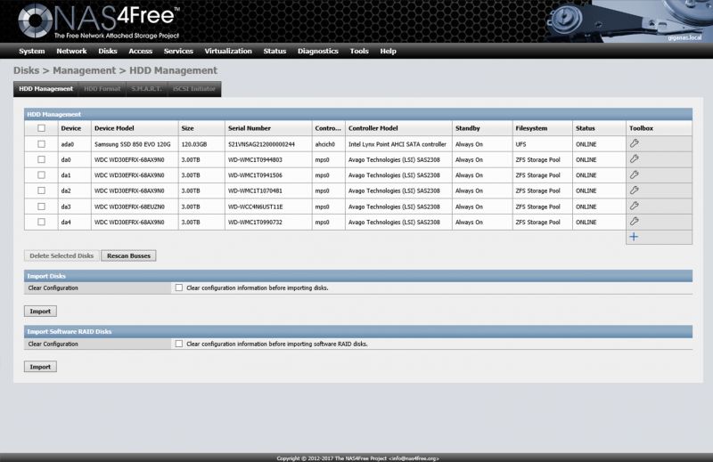 бесплатно NAS4Free