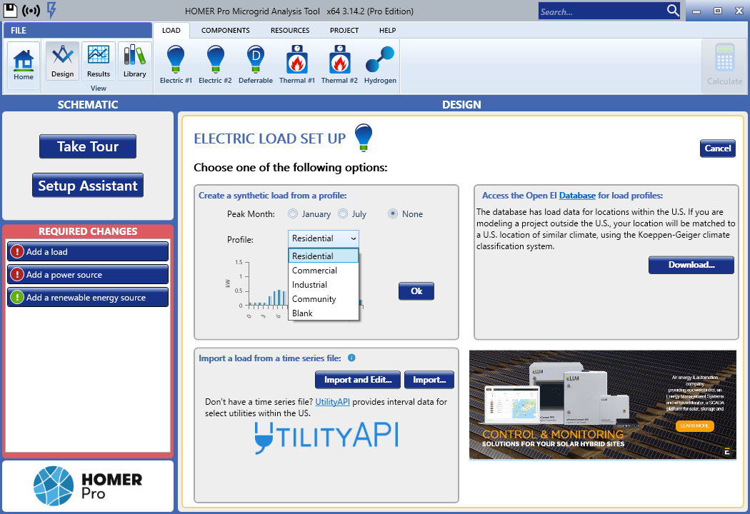 программа Homer Pro