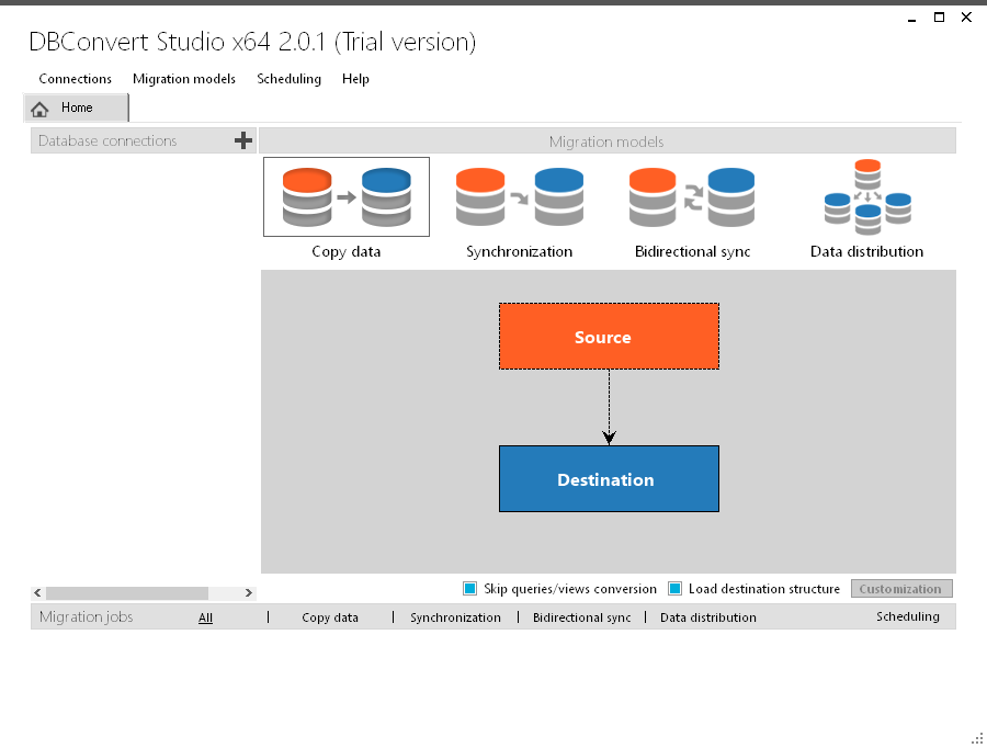 скачать DBConvert Studio