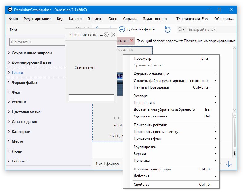 скачать Daminion