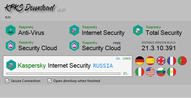 скачать Kaspersky Download Files Editions бесплатно