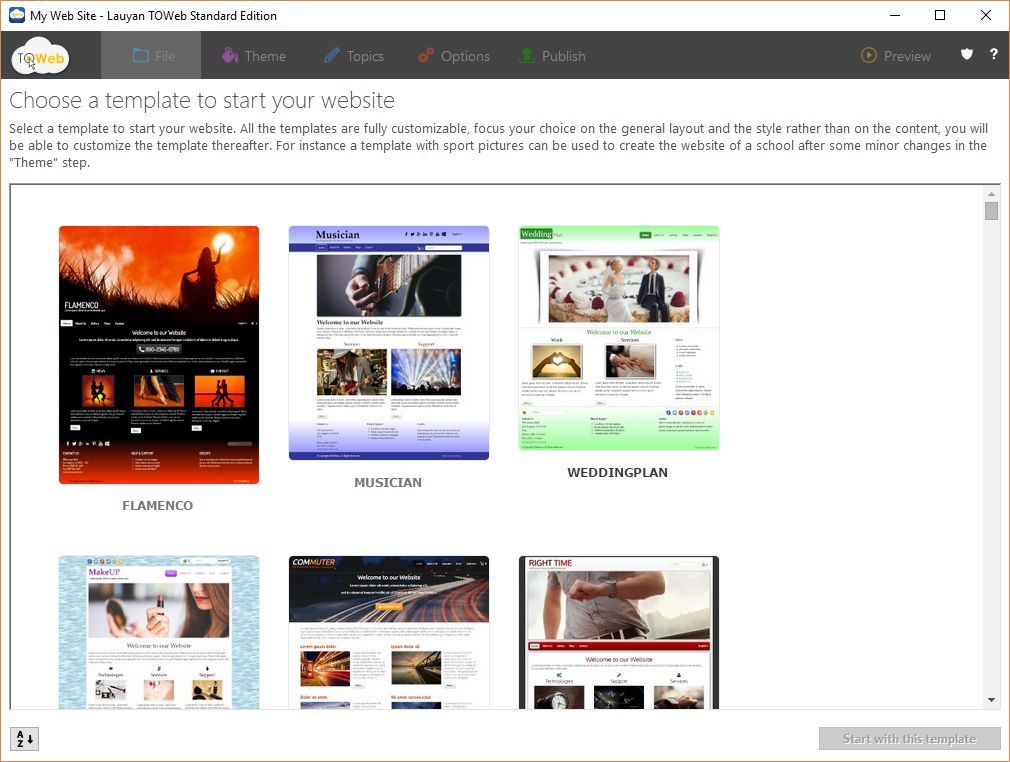 скачать Lauyan TOWeb