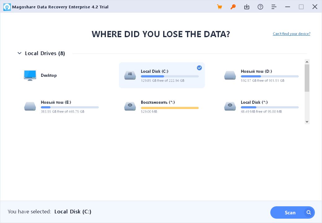 скачать Magoshare Data Recovery