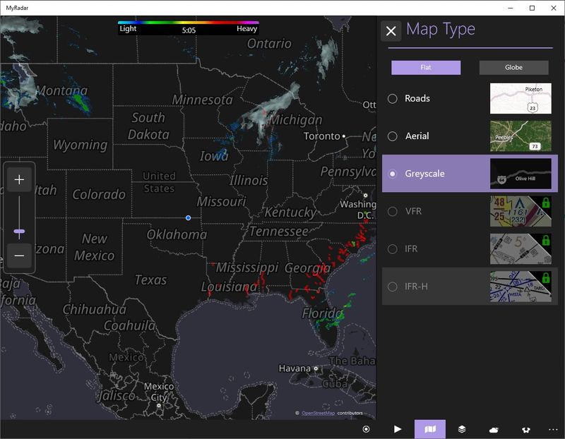 скачать MyRadar бесплатно