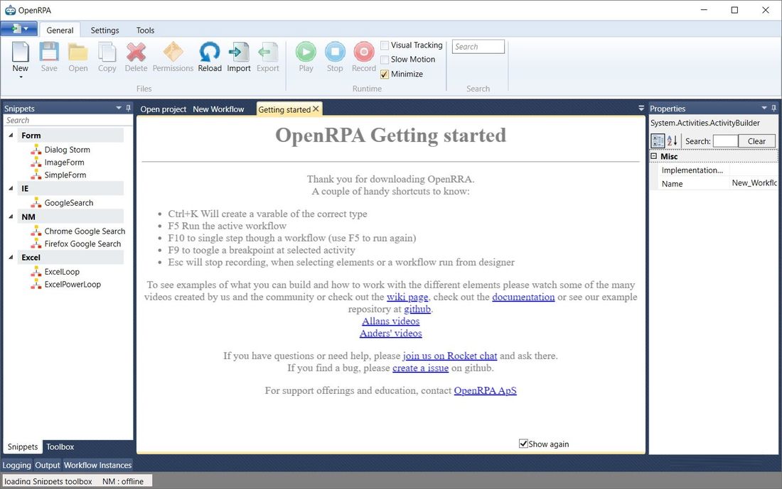 скачать OpenRPA бесплатно