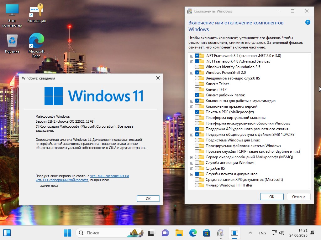 торрент Windows 11 ISO 22H2 Home и Pro x64