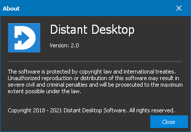 удаленный рабочий стол Distant Desktop
